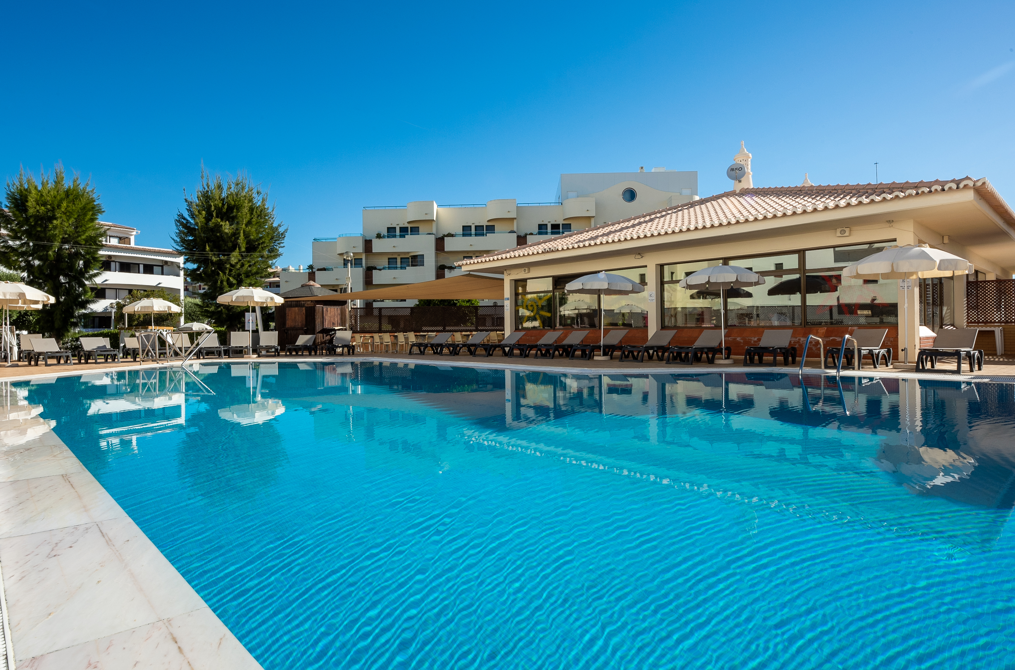 Holidays at Oceanus Aparthotel in Olhos de Agua, Albufeira