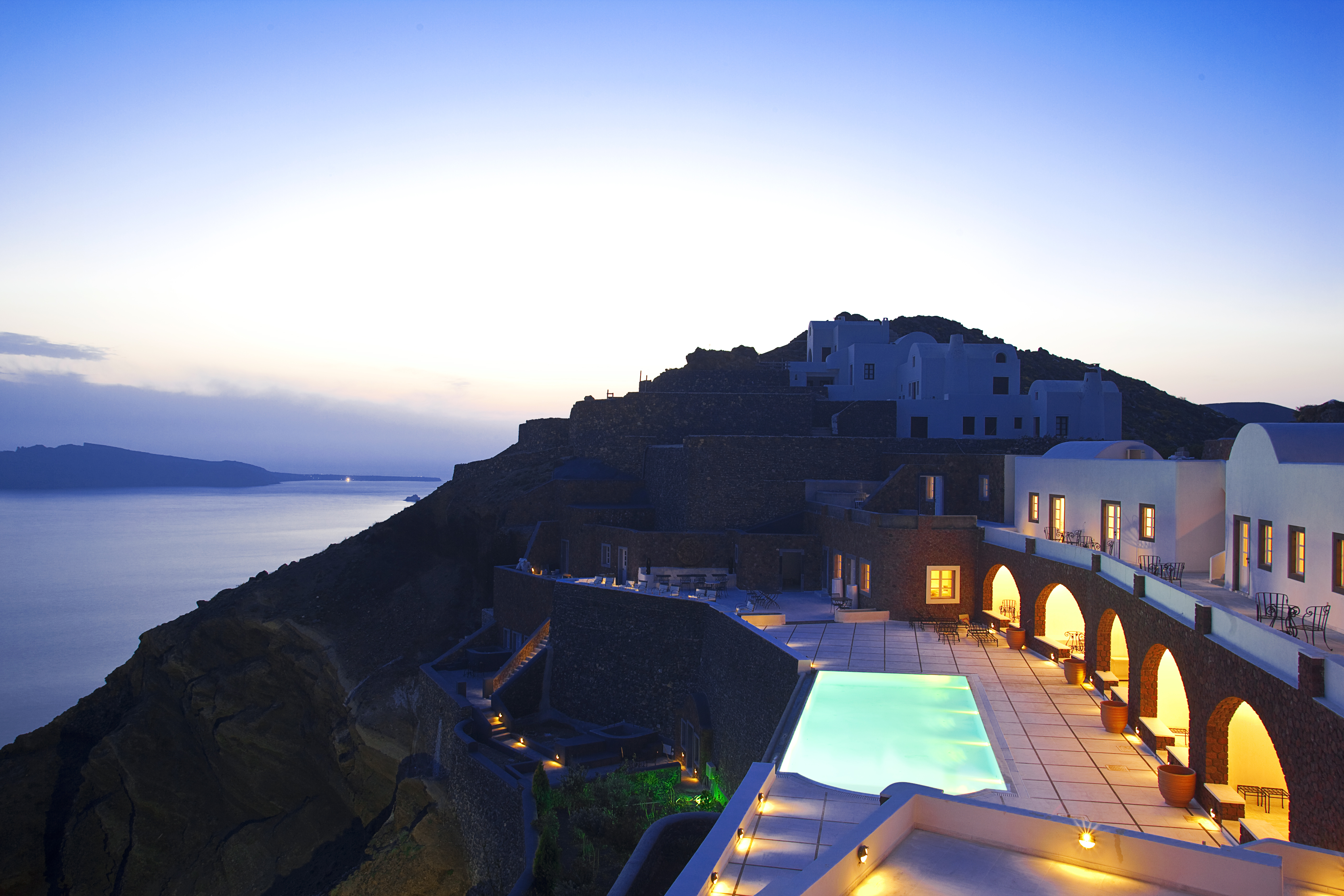 Holidays at San Antonio Luxury Hotel in Imerovigli, Santorini