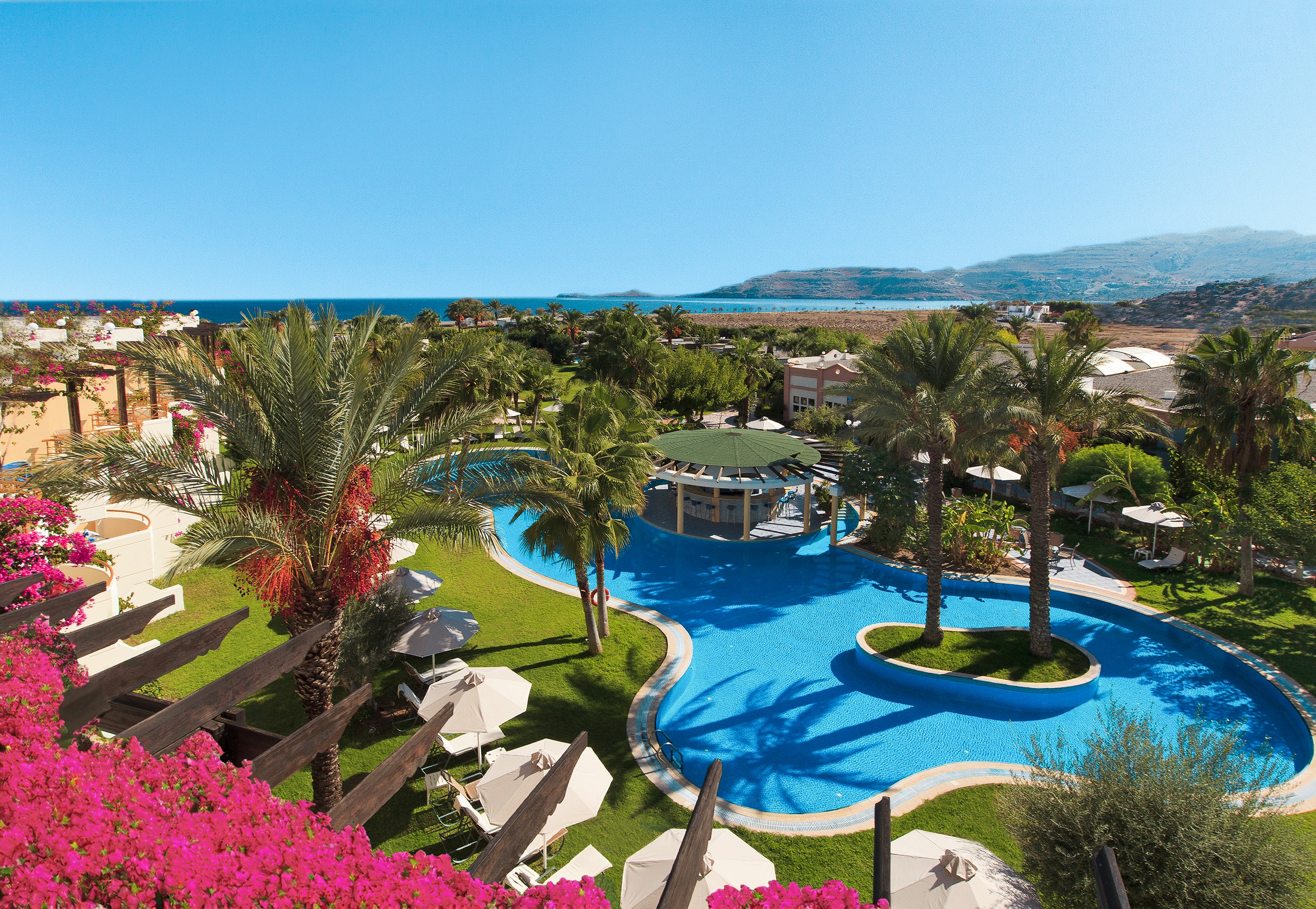 Holidays at Atrium Palace Thalasso Spa Resorts & Villas in Kalathos, Lindos