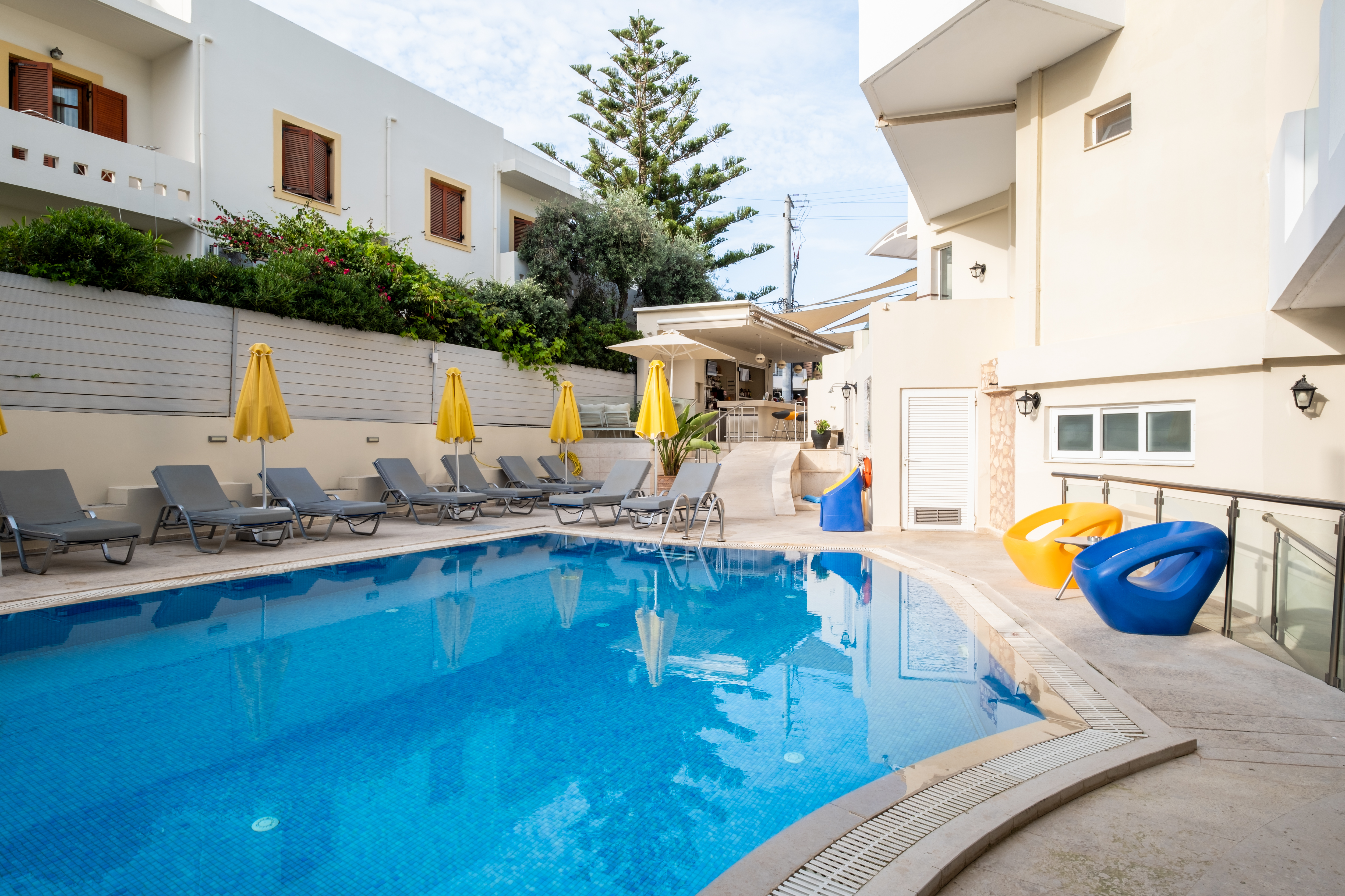 Holidays at Dimitrios Beach Hotel in Rethymnon, Crete