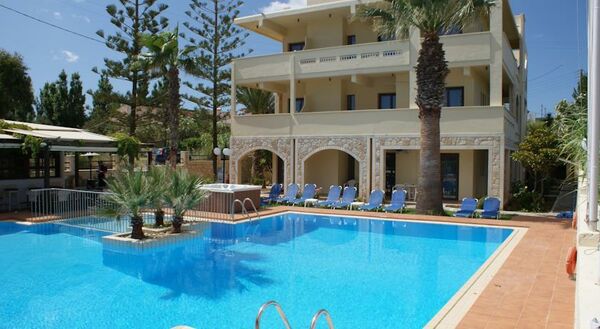 Holidays at Sunny Suites Apartments in Maleme, Crete