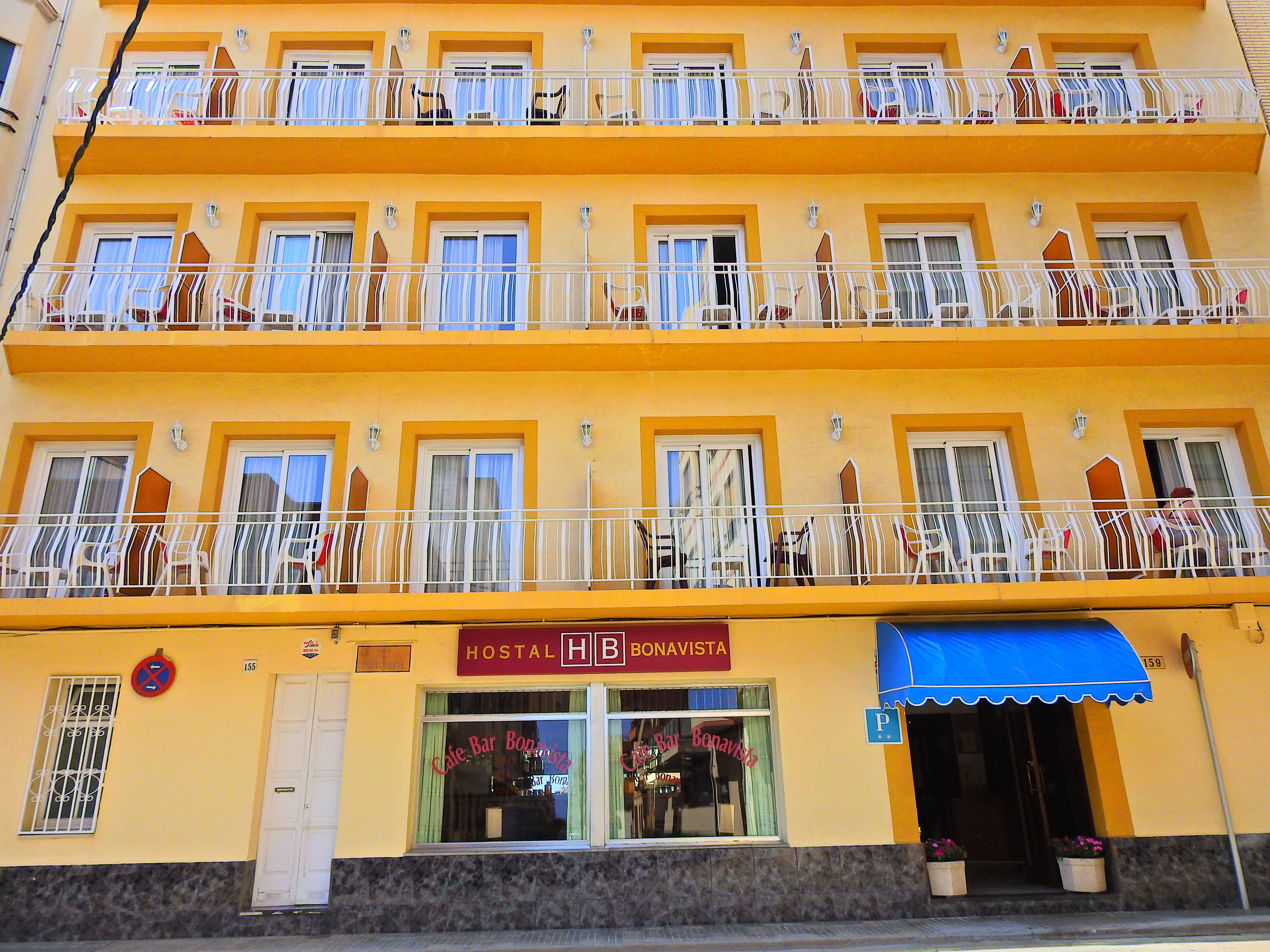 Holidays at Bonavista Hostal in Calella, Costa Brava