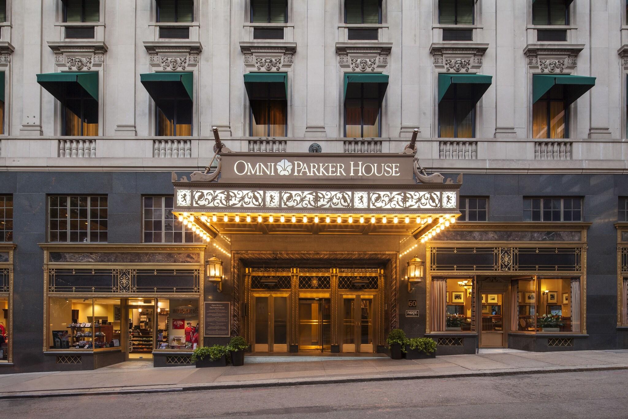 Holidays at Omni Parker House Hotel in Boston, Massachusetts