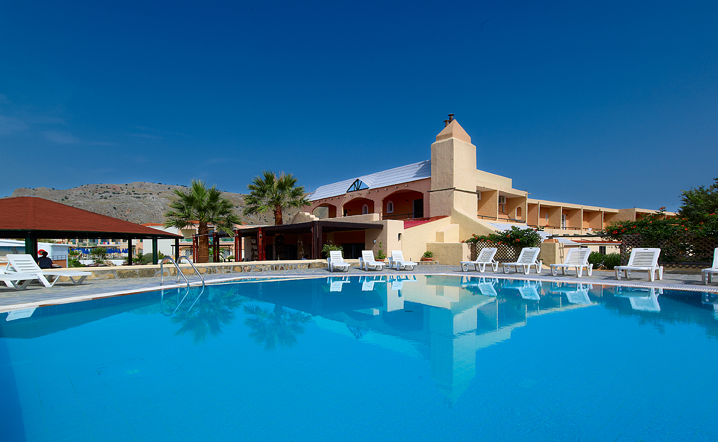 Holidays at Sun Beach Lindos Hotel in Lardos, Rhodes